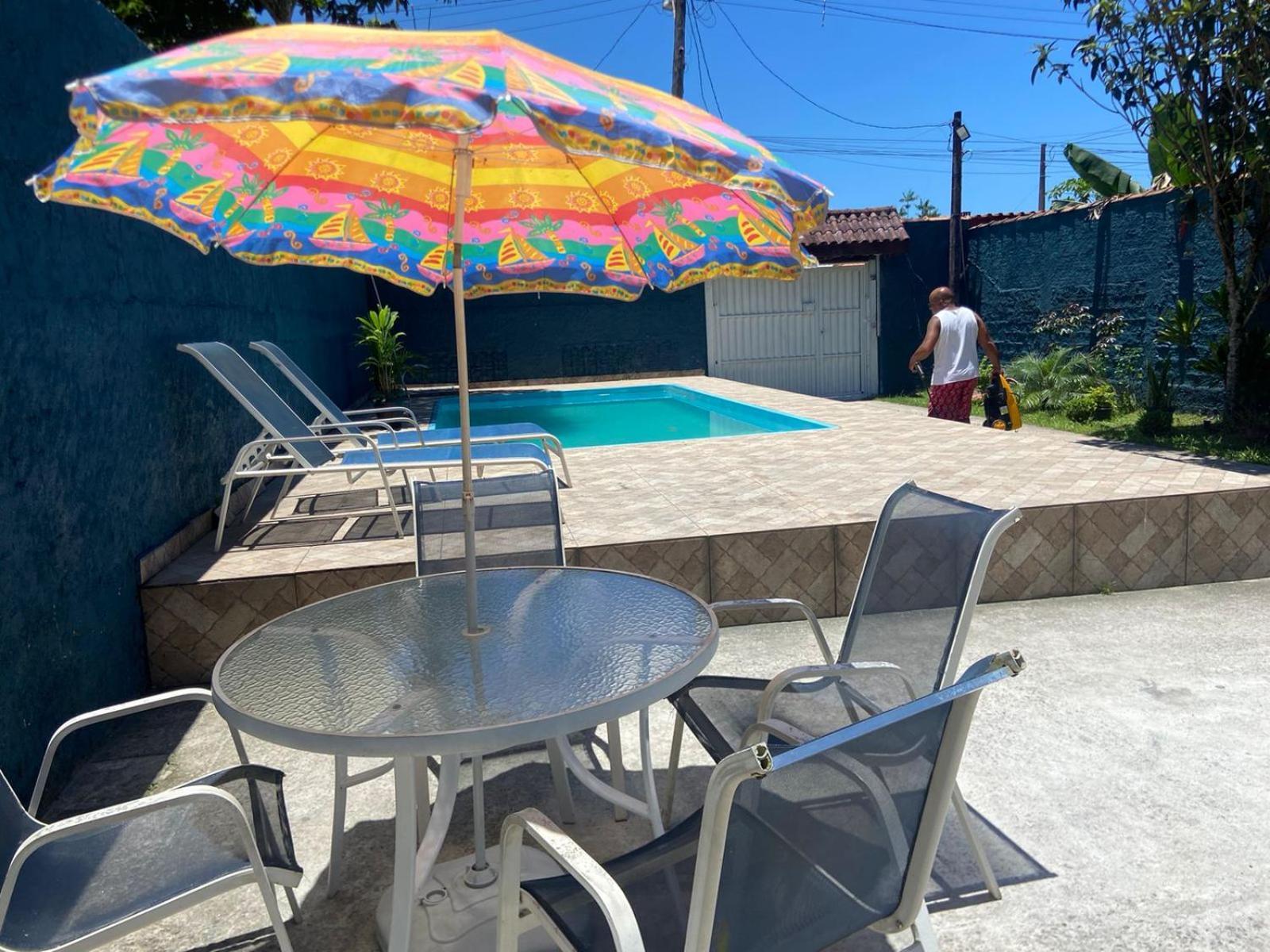 Casa Com Piscina Em Bertioga Bem Proxima Ao Mar Com 2 Suites E Internet Eksteriør bilde